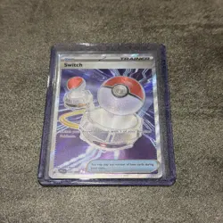 Pokemon TCG Phantasmal Flames Switch 123/094 UR Ultra Rare English Card - Image 1