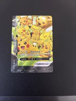 2021 Pokemon Sword & Shield Promo Pikachu V-union SWSH141 NM/M Card - Image 1