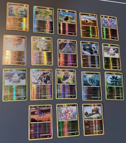 Pokemon Diamond And Pearl Reverse Holo Card Lot 18 Cards Ex Lvx Vintage Nice Lot - Image 1