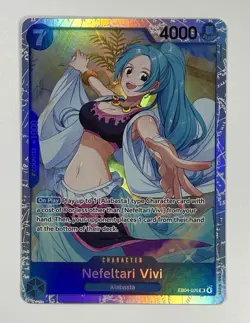 Nefeltari Vivi EB04-025 SR One Piece Card Game NM - Image 2