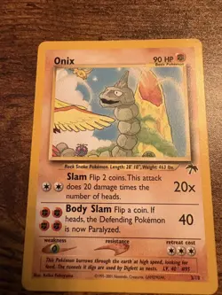 Pokemon Card - Onix Southern Islands 3/18 Promo. Great Condition - Image 3