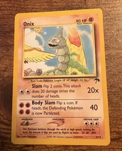 Pokemon Card - Onix Southern Islands 3/18 Promo. Great Condition - Image 4