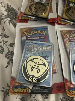 Pokemon TCG Surging Sparks CheckLane Blister Promo Cards Lot Of 2 Packs Sealed - Image 2