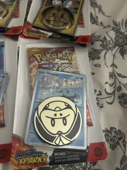 Pokemon TCG Surging Sparks CheckLane Blister Promo Cards Lot Of 2 Packs Sealed - Image 4