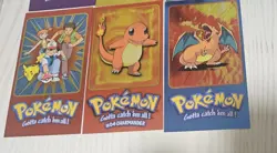 Pokemon Topps TV Animation Edition Series 2 Jumbo Cards Complete Set Of 5 + 1 - Image 2