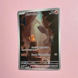 Pokemon Charmander Holo Scarlet & Violet 151 Basic Card 168/165 English 2023 - Image 1