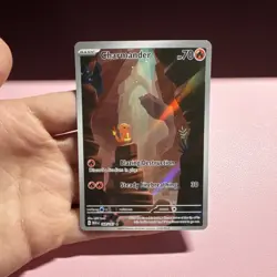 Pokemon Charmander Holo Scarlet & Violet 151 Basic Card 168/165 English 2023 - Image 3