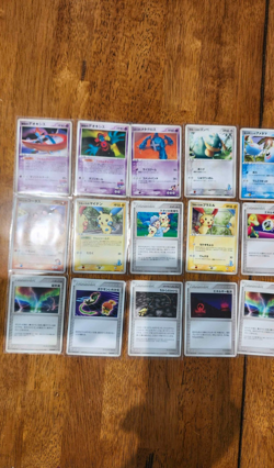 (LP-HP) lot of 15 Sky-Splitting Deoxys Movie VS Pack 2004 Japanese Pokemon Cards - Image 1