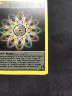 Pokemon Cards: Team Rocket 1st Edition Rare: Rainbow Energy 80/82 - Image 4