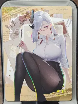 Shenhe Senpai Goddess Haven 6 Card Goddess Story Anime Waifu OL OL-009 - Image 1