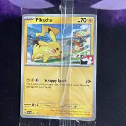 NM Pikachu SVP101 Black Star Promo Play League Pokemon Card TCG SEALED - Image 1