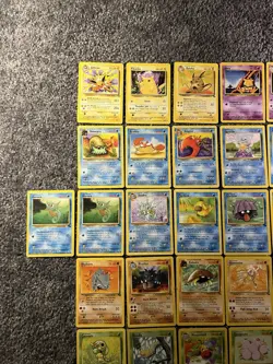 Vintage Pokemon JungleFossil Base Set 2 Lot 36 Cards + Gyarados Base Set Holo - Image 2