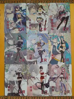 Goddess EXV 2 Complete ZR HOLO Trading Cards Waifu Anime CCG TCG Racing Girl +PR - Image 2