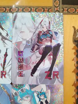 Goddess EXV 2 Complete ZR HOLO Trading Cards Waifu Anime CCG TCG Racing Girl +PR - Image 4