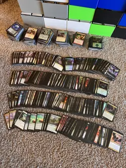 Medium Flat Rate Box FULL of Magic the Gathering Cards From Collector READ! - Image 4