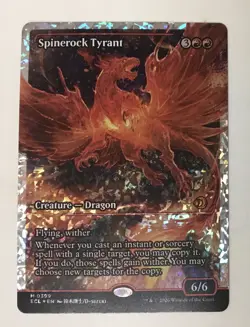 Spinerock Tyrant (0399) (Showcase) (Fracture Foil) Lorwyn Eclipsed Foil - Image 1