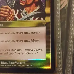 Dueling Grounds (Invasion) Foil Enchantment Green White Rare Pete Venters - Image 3
