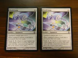 MTG Darksteel Skullclamp x2 Excellent - NM Condition - Image 1