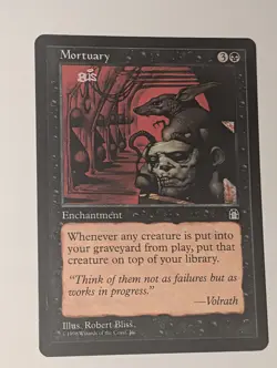 Mortuary - Stronghold - Magic the Gathering - MTG - Light Play - premodern - Image 1