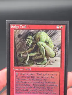 Sedge Troll - Misprint Light Border Collector's Edition CE NM/M *CGHouse* #WM - Image 3