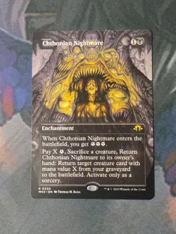 Chthonian Nightmare - Borderless | 7% Off 2+ | MH3 | NM | MTG - Image 1
