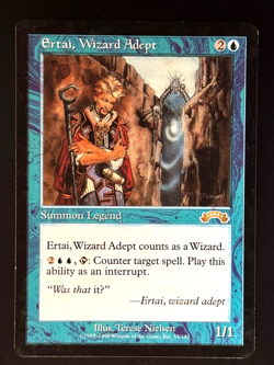 MTG - Ertai, Wizard Adept - NM - Exodus - RARE - EN - REG - Image 1