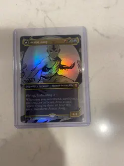 Avatar Aang (Borderless) Avatar: The Last Airbender Foil - Image 1