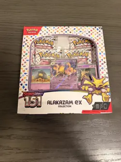 Alakazam EX Collection Box Sealed Pokemon Scarlet And Violet 151 820650855269 - Image 1