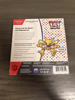 Alakazam EX Collection Box Sealed Pokemon Scarlet And Violet 151 820650855269 - Image 2