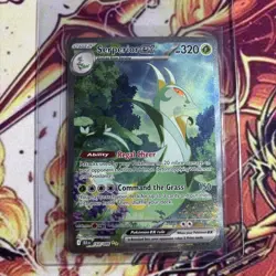 Serperior ex 164/086 Pokemon Black Bolt SIR Illustration Rare *FRESH PULL* - Image 1