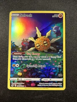 Solrock GG15/GG70 - Sword & Shield Crown Zenith Galarian Gallery - Pokemon TCG - Image 1