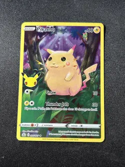 Pokemon TCG Pikachu 005/025 Holo 25th Anniversary Celebrations - Image 1