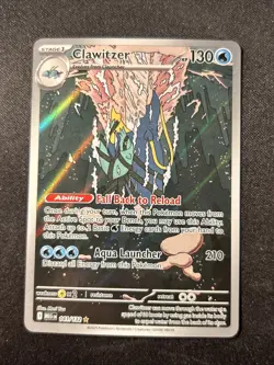 CLAWITZER 141/132 MEGA EVOLUTIONS POKEMON (ILLUSTRATION RARE, NM) (#2) - Image 1