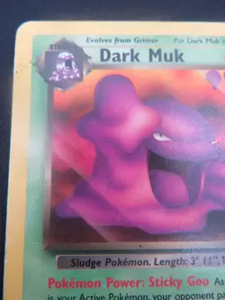 Dark Muk unlimited Team rocket Uncommon 41/82 - WOTC Pokemon LP - Image 3