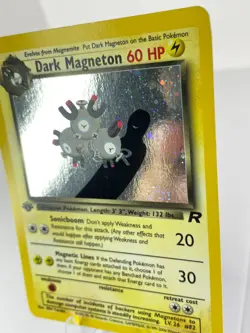 1st Edition Dark Magneton 11/82 - Team Rocket - Holo - Pokemon - NM - Image 3