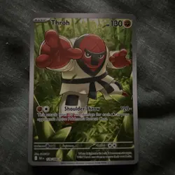 Throh - 128/086 Black Bolt (Pokemon) Full Art Illustration Rare (NM) - Image 3