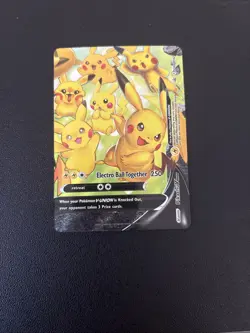 2021 Pokemon Sword & Shield Promo Pikachu V-union SWSH142 NM/M Card - Image 1