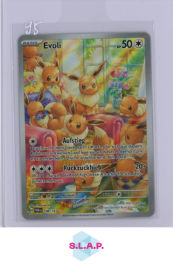 EVOLI POKEMON 188/167 TWILIGHT MASQUERADE ILLUSTRATION RARE 2024 GERMAN - Image 1