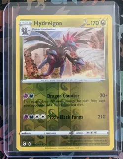 Hydreigon - 115/203 - SWSH Evolving Skies - Reverse Holo (Rare) - Pokemon - NM/M - Image 3