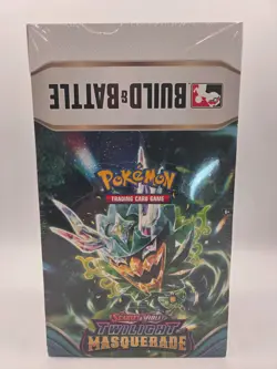 Sealed Pokemon Twilight Masquerade Build & Play Battle Display Box SV06 DK0256 - Image 1