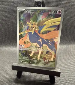 Zacian 100/094 Illustration Rare Pokemon TCG Phantasmal Flames Near Mint - Image 2