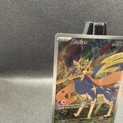 Zacian 100/094 Illustration Rare Pokemon TCG Phantasmal Flames Near Mint - Image 3