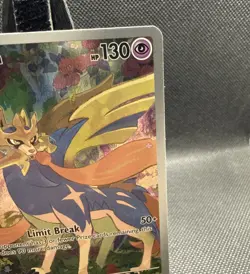 Zacian 100/094 Illustration Rare Pokemon TCG Phantasmal Flames Near Mint - Image 5