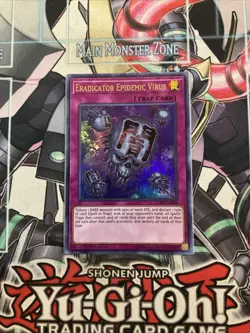 Eradicator Epidemic Virus Ultra Rare 1St Edition LCKC-EN048 Yugioh - Image 1