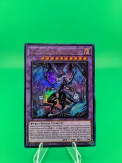 Yu-Gi-Oh! Veidos The Dragon Of Endless Darkness LEDE-EN092 Ultra Rare - Image 1