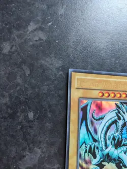 Yu-Gi-Oh Blue-Eyes White Dragon LOB-001 1st Edition Asian English (AE) - Image 2