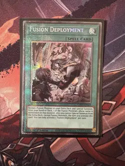 Yugioh! Fusion Deployment (Starlight Rare) CH01-EN029 1st Edition NM - Image 1