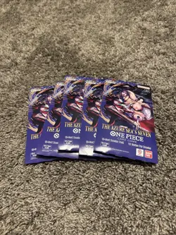 One Piece OP14 Sleeved Booster Pack X5 LOT - Image 1