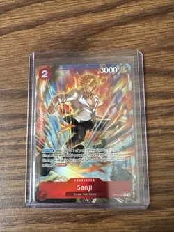 Sanji Parallel ST21-003 Starter Deck EX GEAR 5 One Piece English ALT - Image 1
