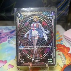 One Piece TCG - Stussy SP OP07-085 A Fist of Divine Speed NM - Image 1